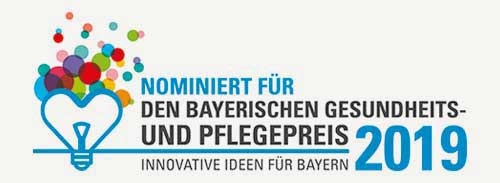 Nominiert für den Bayerischen Gesundheits- und Pflegepreis 2019